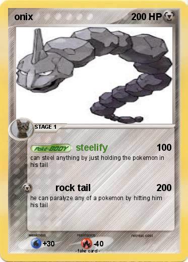 Pokemon onix