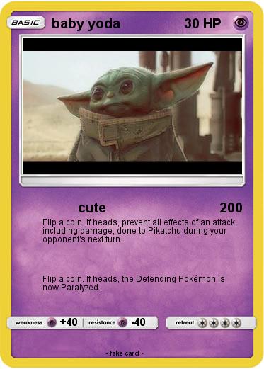 Pokemon baby yoda