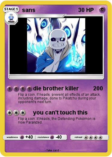 Pokemon sans