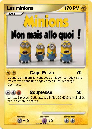 Pokemon Les minions