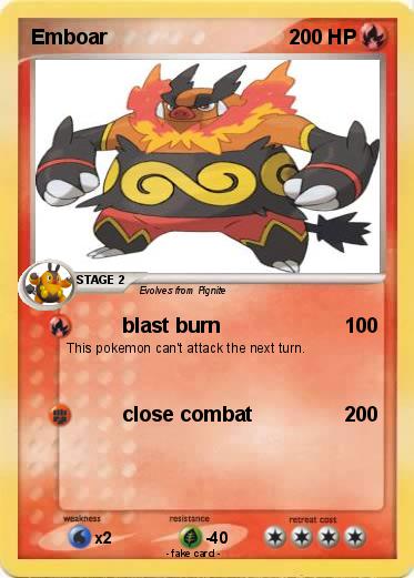 Pokemon Emboar