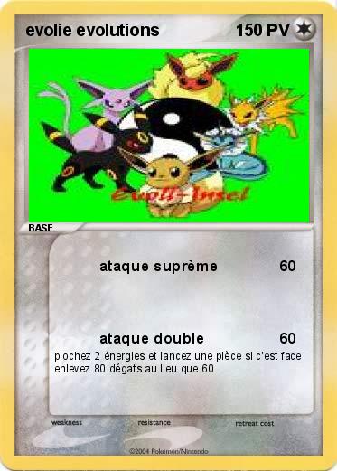 Pokemon evolie evolutions