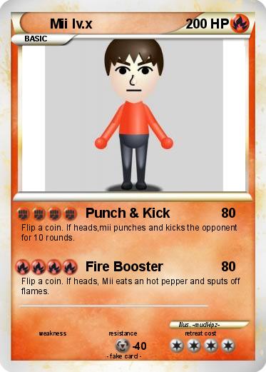 Pokemon Mii lv.x