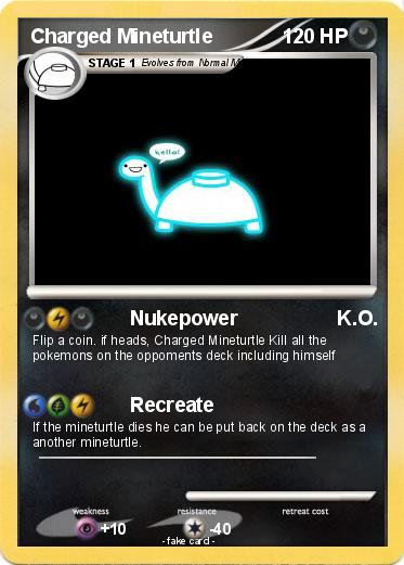 Pokemon Charged Mineturtle