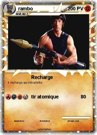 Pokémon rambo 112 112 - Recharge - Ma carte Pokémon