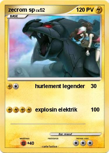 Pokemon zecrom sp