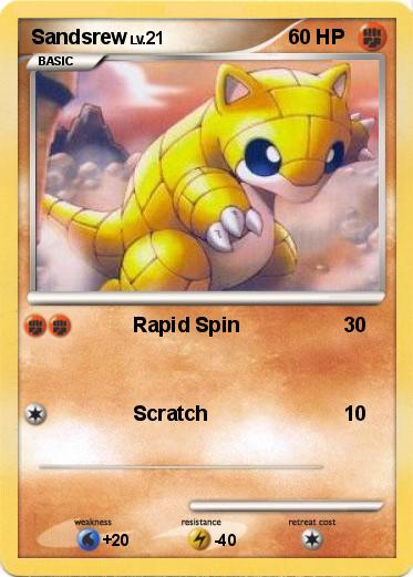 Pokemon Sandsrew