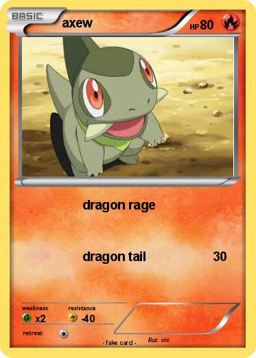 Pokemon axew