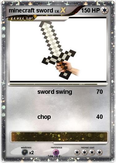 Pokemon minecraft sword