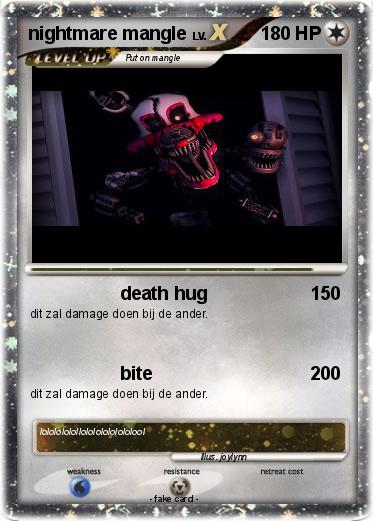 Pokemon nightmare mangle