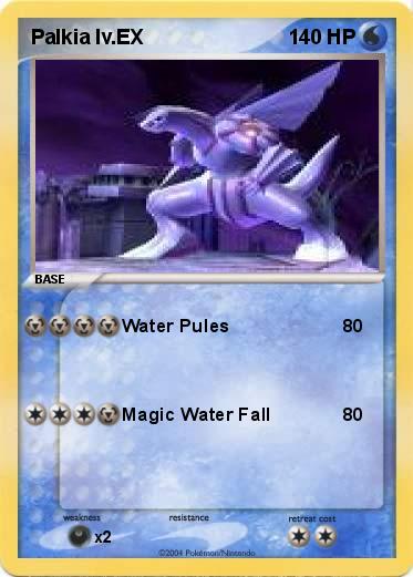 Pokemon Palkia lv.EX