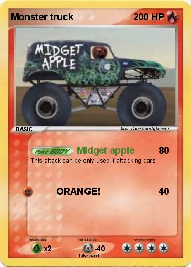 Pokemon Monster truck