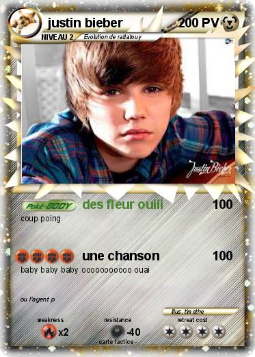 Pokemon justin bieber