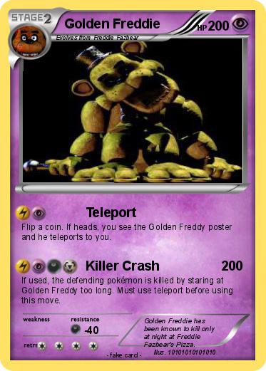 Pokemon Golden Freddie