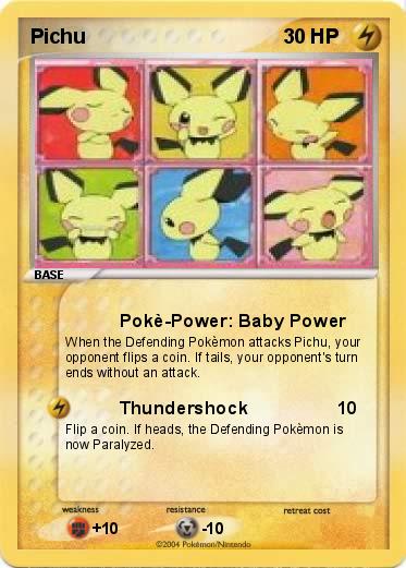 Pokemon Pichu