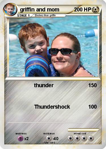 Pokemon griffin and mom