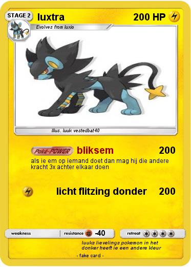 Pokemon luxtra
