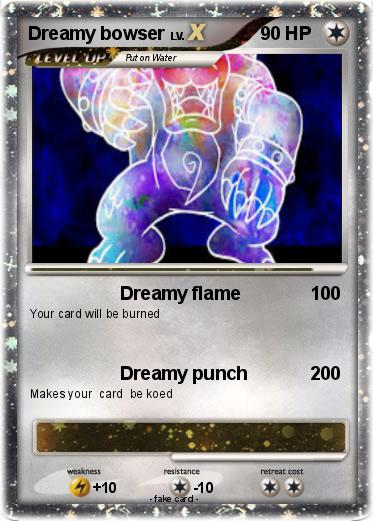Pokemon Dreamy bowser