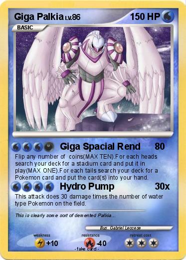 Pokemon Giga Palkia