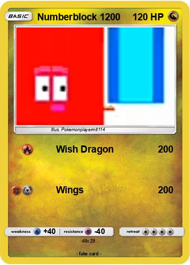 Pokemon Numberblock 1200