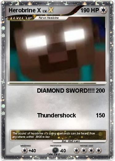 Pokemon Herobrine X
