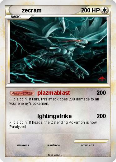 Pokemon zecram