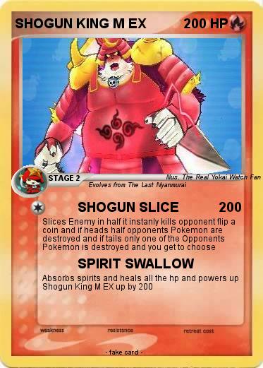 Pokemon SHOGUN KING M EX