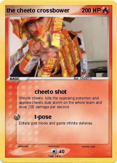 Pokemon the cheeto crossbower