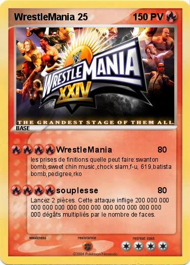 Pokemon WrestleMania 25