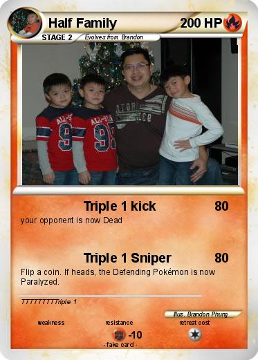 Pokemon Half Family