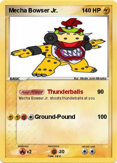 Pokemon Mecha Bowser Jr.