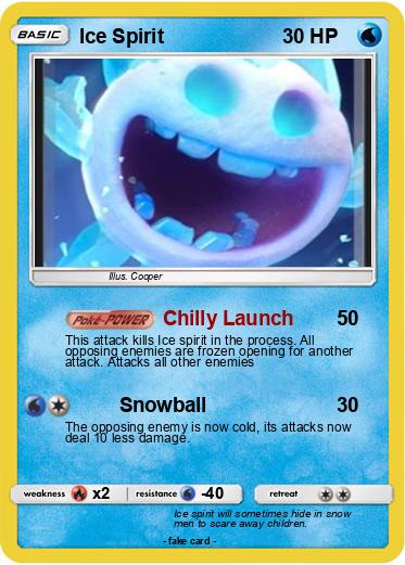 Pokemon Ice Spirit