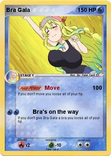 Pokemon Bra Gala