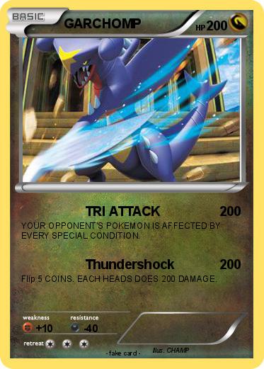 Pokemon GARCHOMP