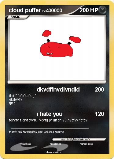 Pokemon cloud puffer