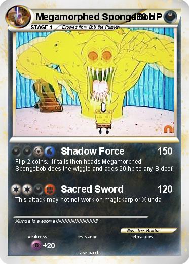 Pokemon Megamorphed SpongeBob