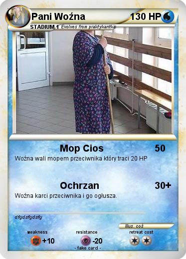 Pokemon Pani Woźna