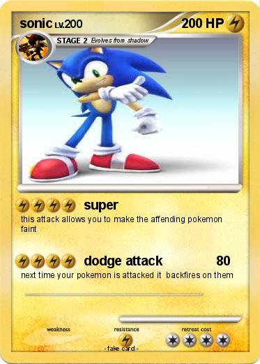 Pokemon sonic