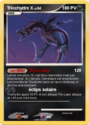 Pokemon Trioxhydre X