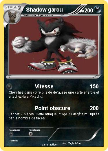 Pokemon Shadow garou