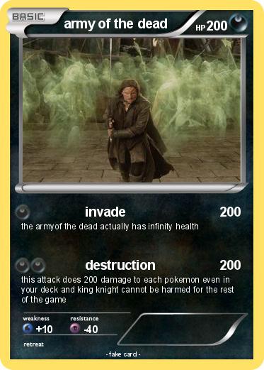 Pokemon army of the dead
