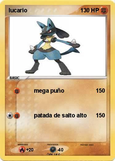 Pokemon lucario