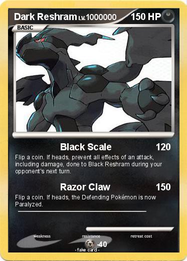 Pokemon Dark Reshram