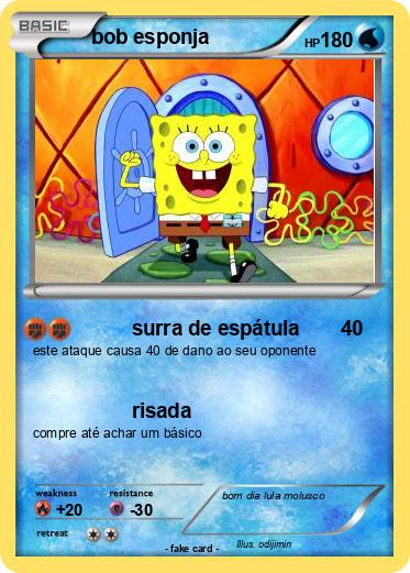 Pokemon bob esponja