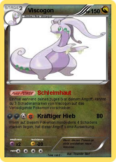 Pokemon Viscogon