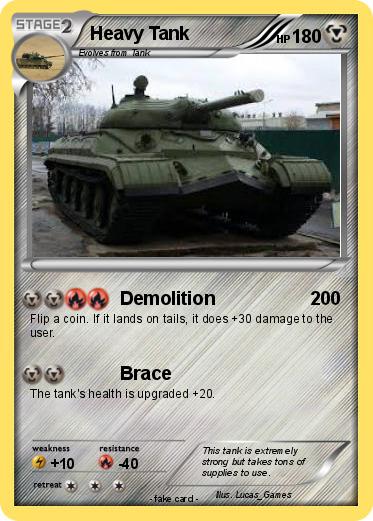 Pokemon Heavy Tank