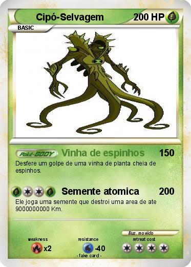 Pokemon Cipó-Selvagem