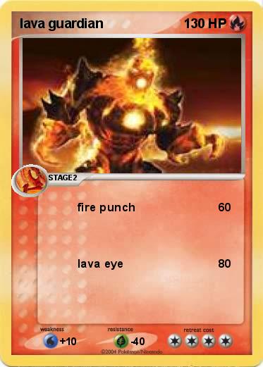 Pokemon lava guardian