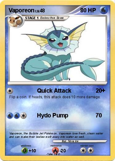 Pokemon Vaporeon
