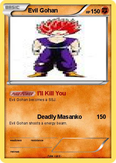 Pokemon Evil Gohan